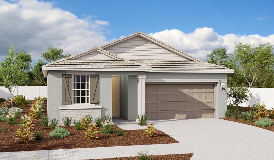 684 Evening Cloud Street Hemet, CA 92543 - Photo 1 of 7 a front view of a house with a yard and garage