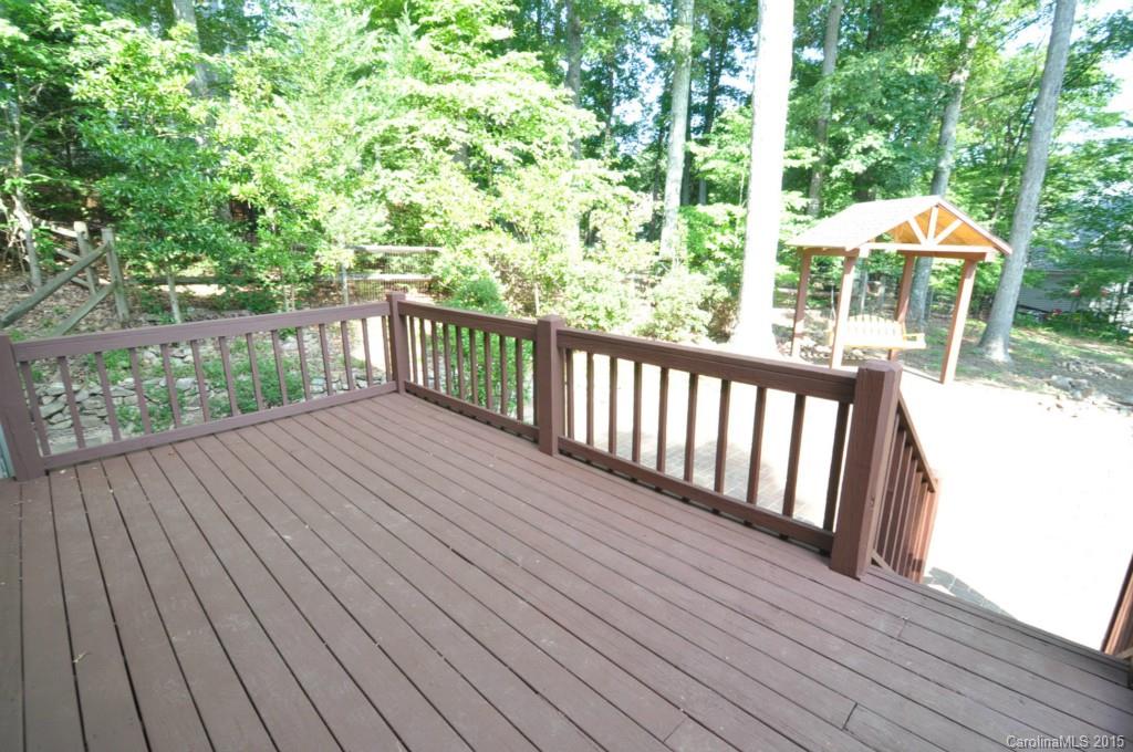 5015 Ridgetop Trail Charlotte, NC 28215 - Photo 24 of 24 a balcony with wooden floor and yard