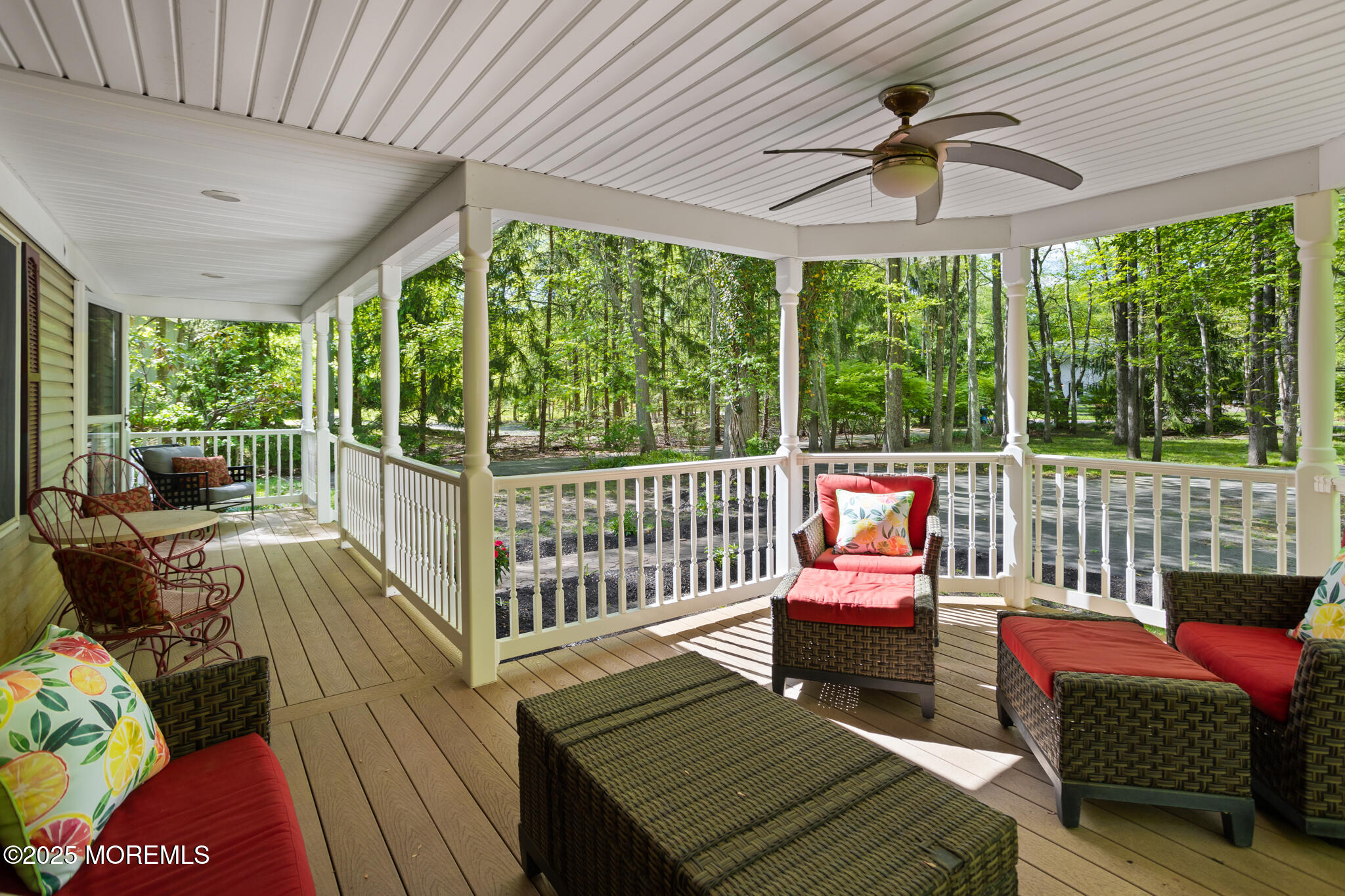 47 East Pleasant Grove Road Jackson, NJ 08527 - Photo 2 of 44 a view of a deck with wooden floor and outdoor seating
