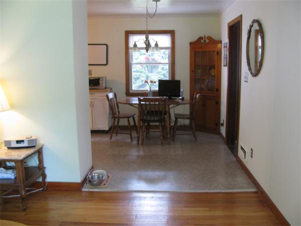 584 Ryan Road Northampton, MA 01062 - Photo 15 of 29 a view of a dining room with furniture window and outside view