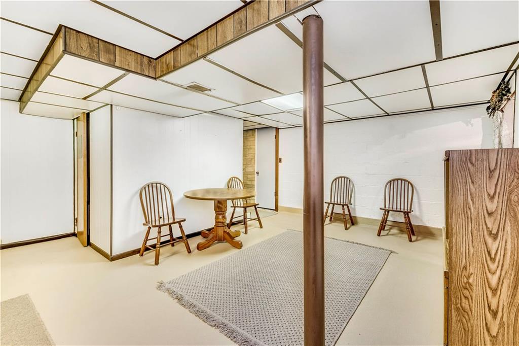 41 Flora Road Pittsburgh, PA 15227 - Photo 16 of 25 Downstairs, the large, walk-out basement has endless possibilities!