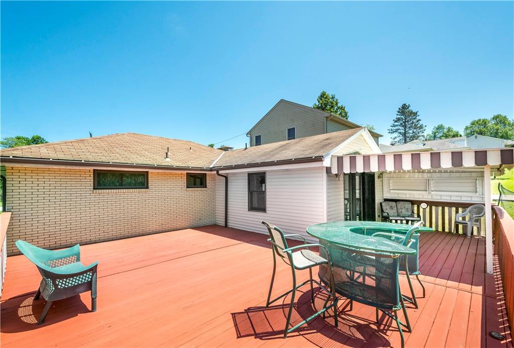 41 Flora Road Pittsburgh, PA 15227 - Photo 20 of 25 Entertain family and friends on your convenient back deck, overlooking your large back yard.