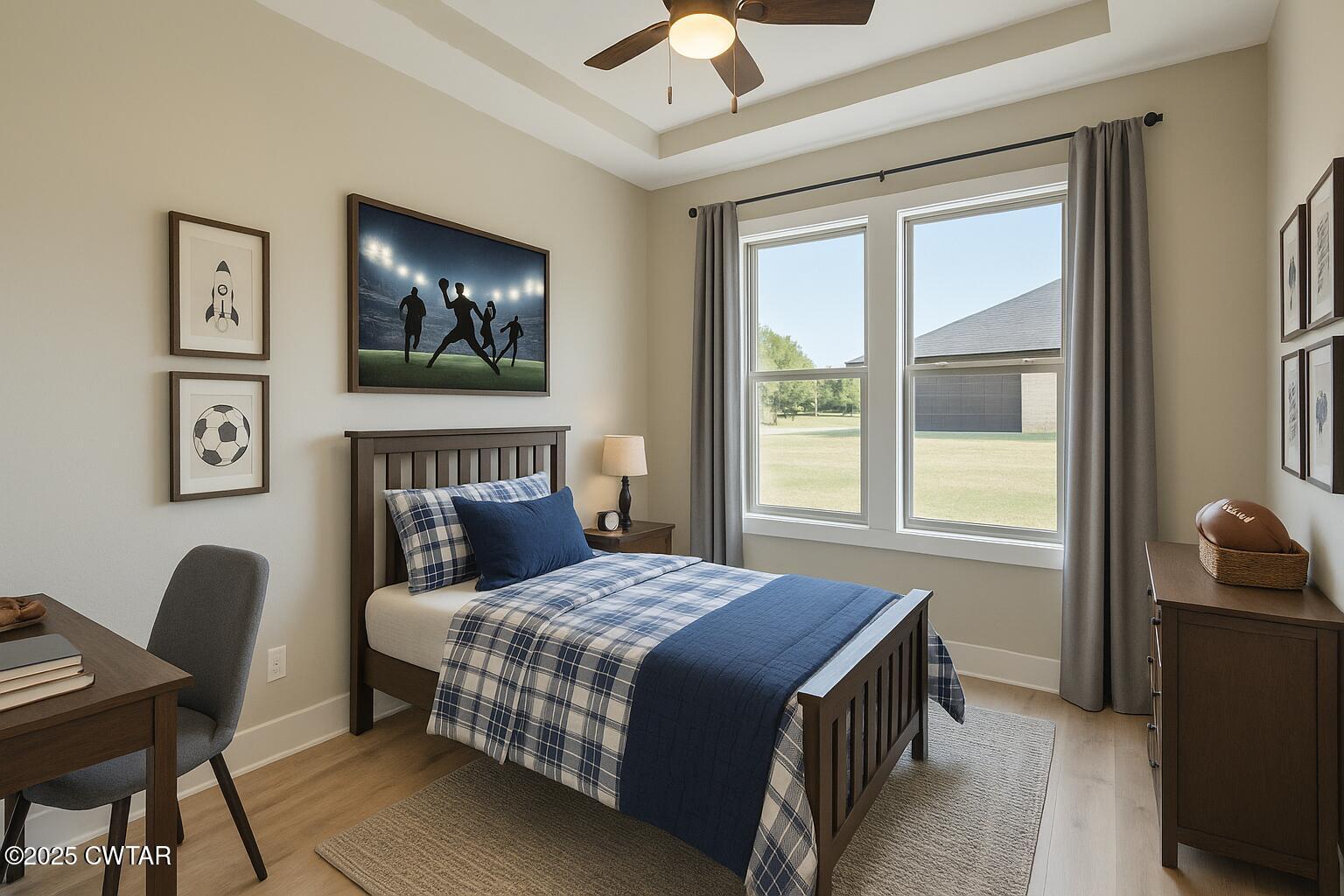 297 Marlow Cemetery Road Gadsden, TN 38337 - Photo 21 of 28 a bedroom with a bed and a window