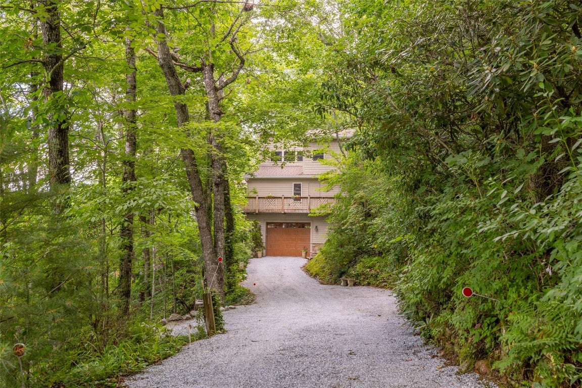 471 Rivard Road Glenville, NC 28736 - Photo 38 of 66 lovely driveway entrance