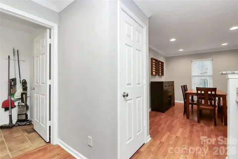 a view of a livingroom with furniture and furniture