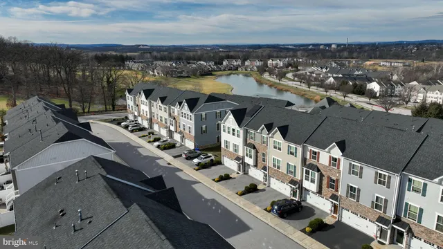 a view of a city with tall buildings
