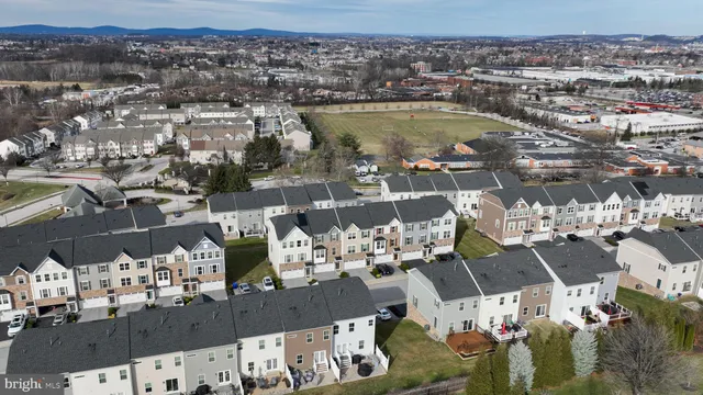 a view of a city and lake