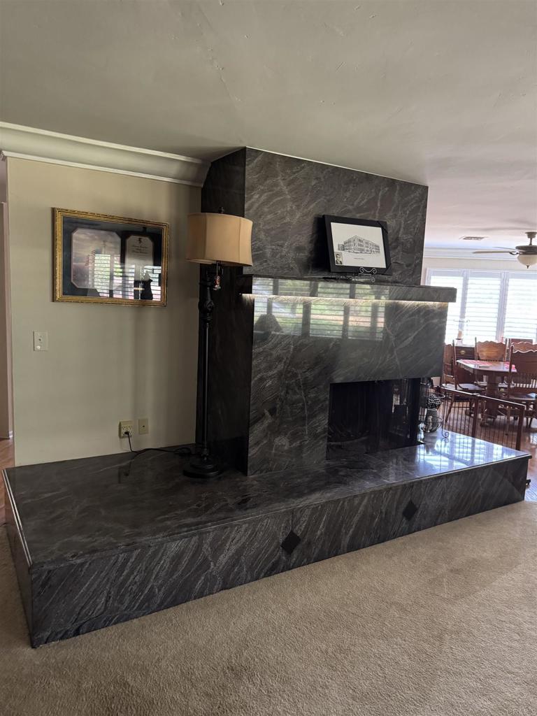 9168 Old Castle Road Valley Center, CA 92082 - Photo 11 of 14 a living room with a fireplace