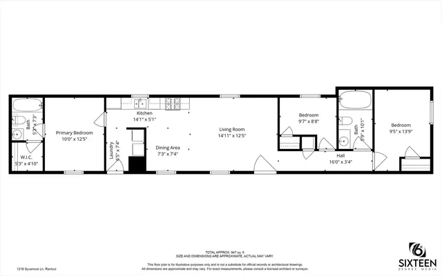 $37,000 | 1216 Sycamore Lane, Rantoul, IL 61866