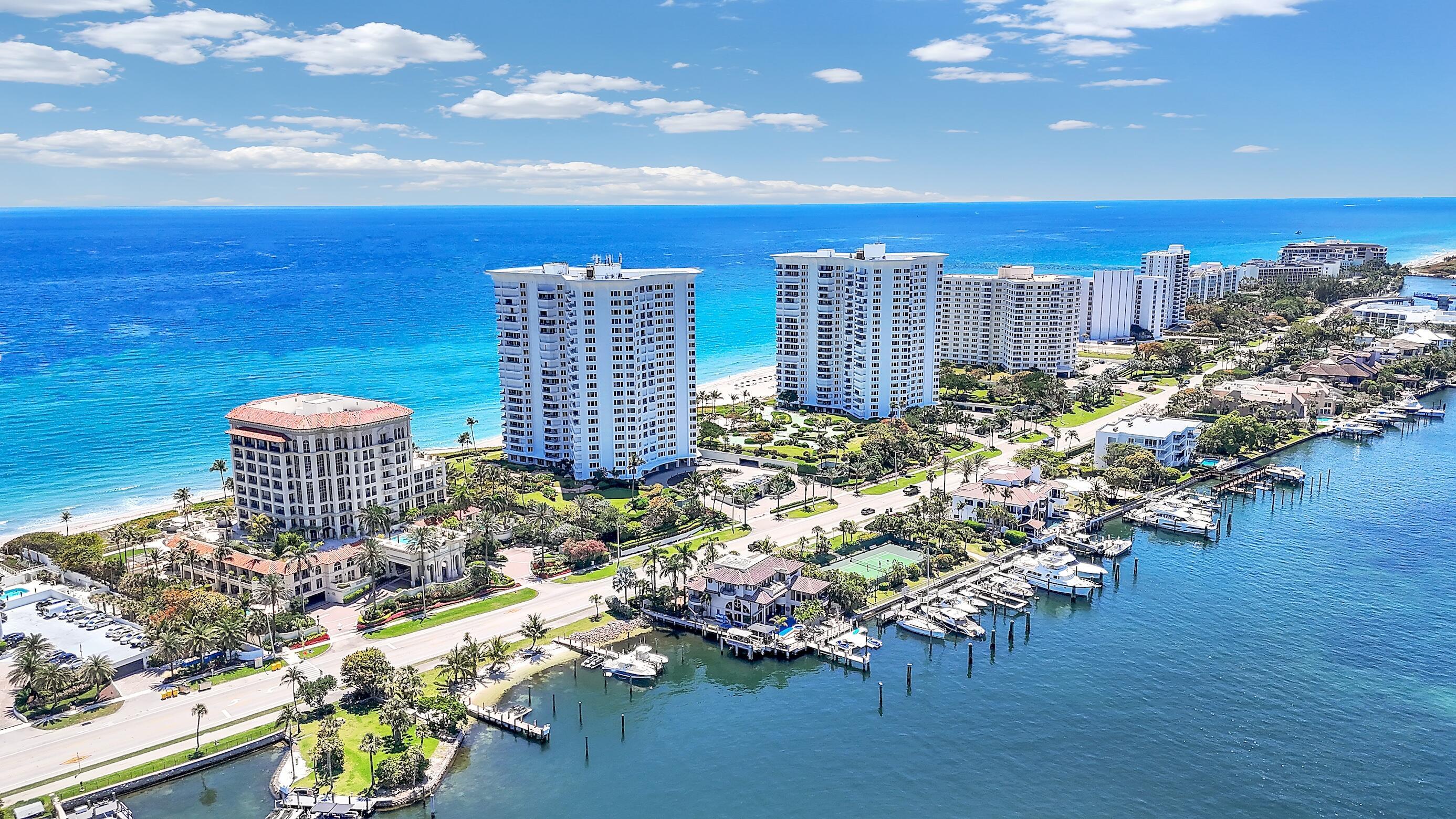 500 South Ocean Boulevard, Unit 1009 Boca Raton, FL 33432 - Photo 55 of 57 Aerial View