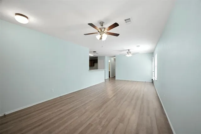 wooden floor in an empty room