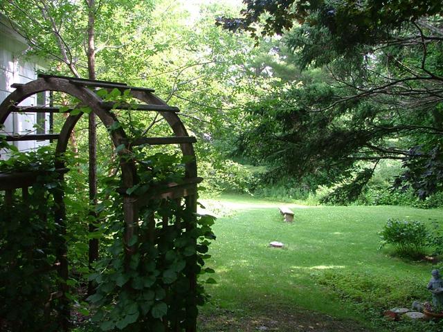 21 Interlaken Road Stockbridge, MA 01266 - Photo 16 of 16 a view of a garden with a tree