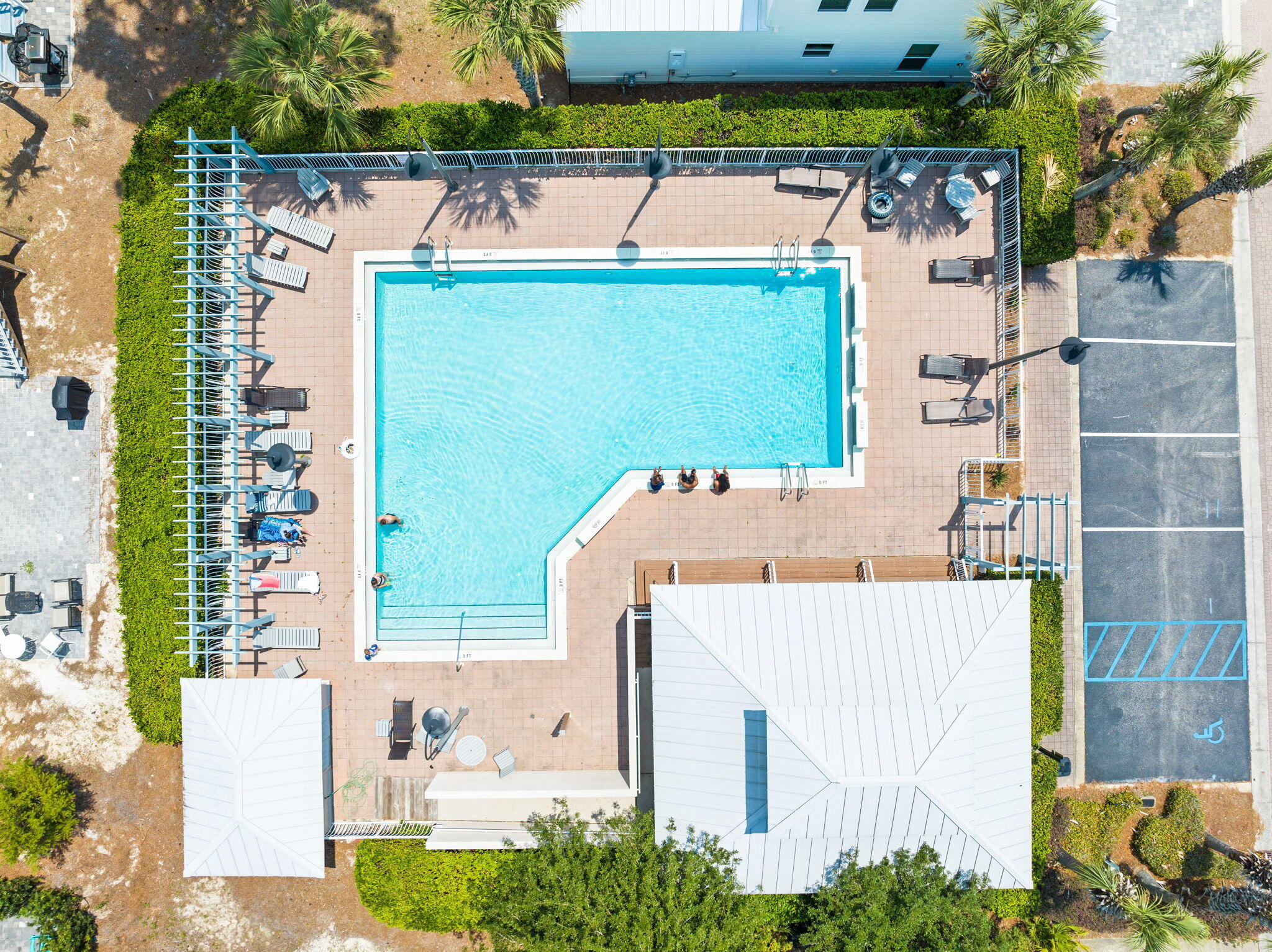 345 Dolphin Drive Santa Rosa Beach, FL 32459 - Photo 68 of 73 an aerial view of a house with a yard