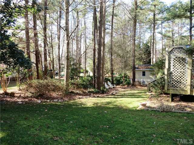 2613 Bembridge Drive Raleigh, NC 27613 - Photo 24 of 25 Back Yard