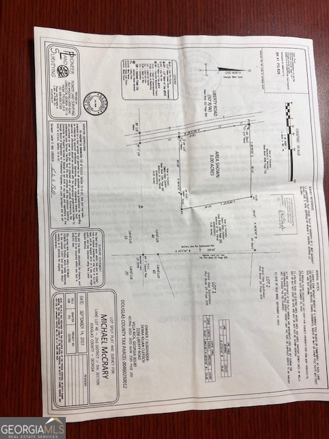 a view of a wall with entryway