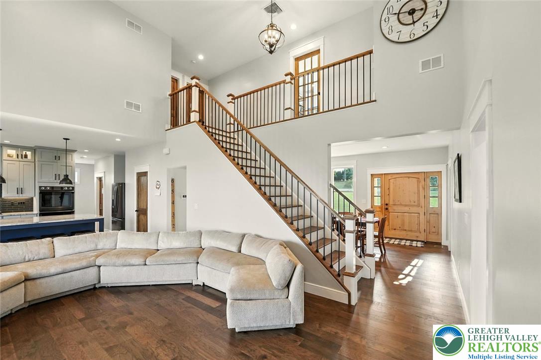 4733 Egypt Road Coplay, PA 18037 - Photo 12 of 40 a view of entryway and hall with wooden floor