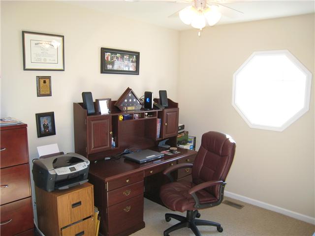 2001 Lasea Way Spring Hill, TN 37174 - Photo 14 of 20 Downstairs Office with Ceiling Fan.