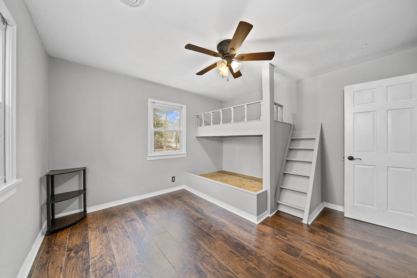 86 Bristol Ridge Road Bristol, IL 60512 - Photo 21 of 41 a view of empty room with wooden floor and window