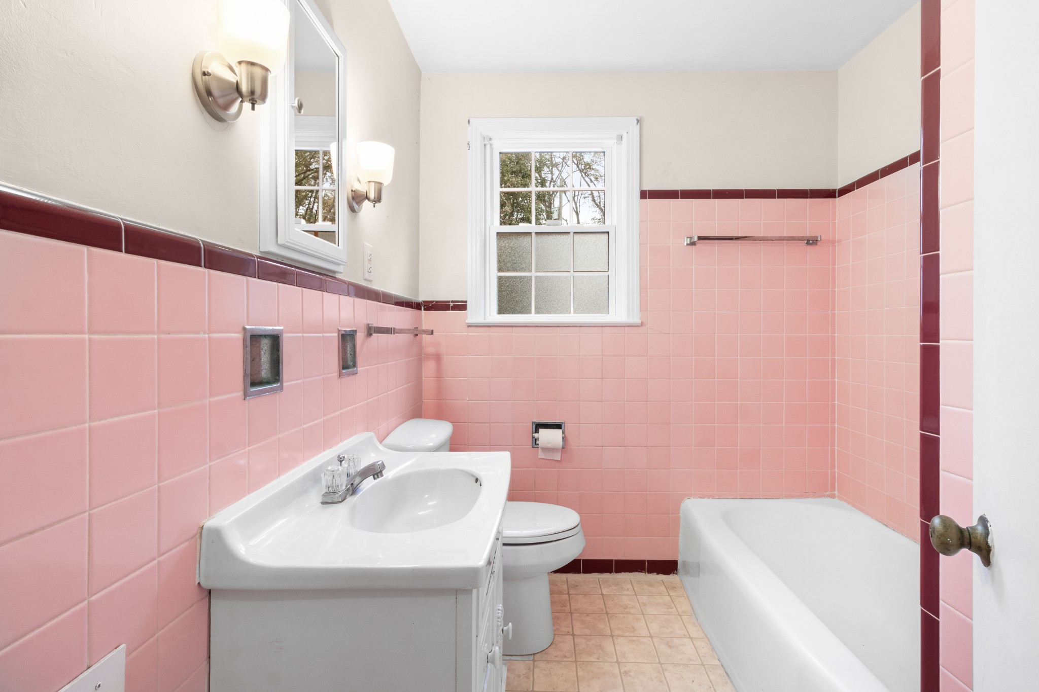 2007 Post Road Clarksville, TN 37043 - Photo 25 of 29 a bathroom with a sink toilet and shower