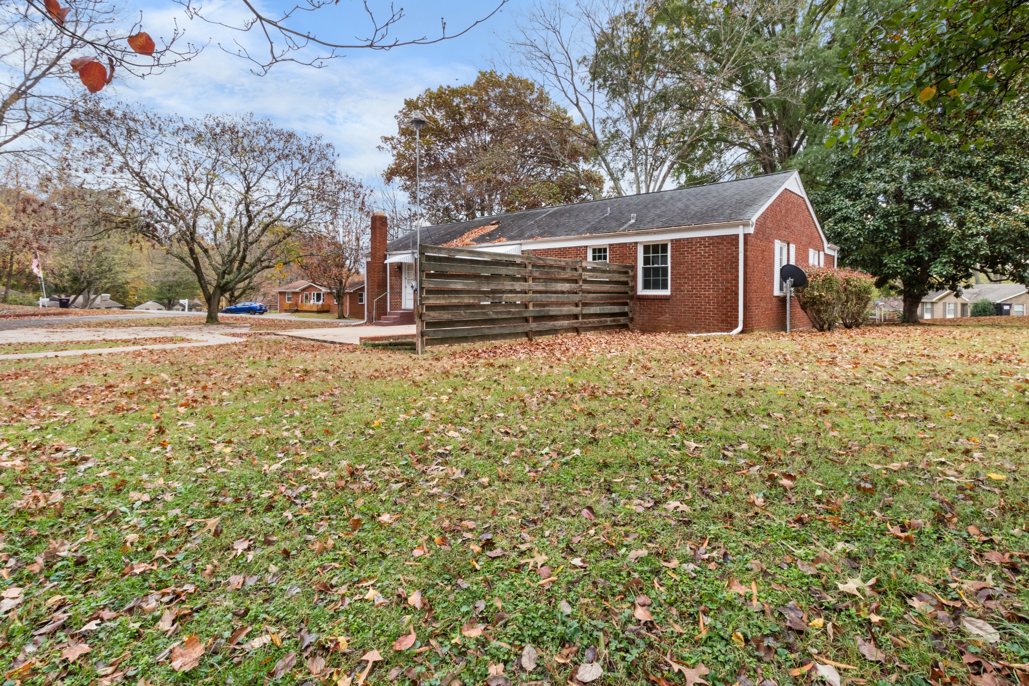 2007 Post Road Clarksville, TN 37043 - Photo 10 of 29 a front view of a house with a yard