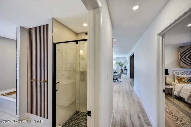 a close view of shower tap