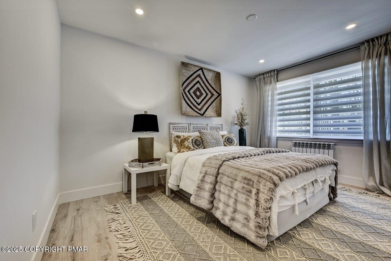 205 Winona Road Mount Pocono, PA 18344 - Photo 30 of 47 a bedroom with a bed and a window