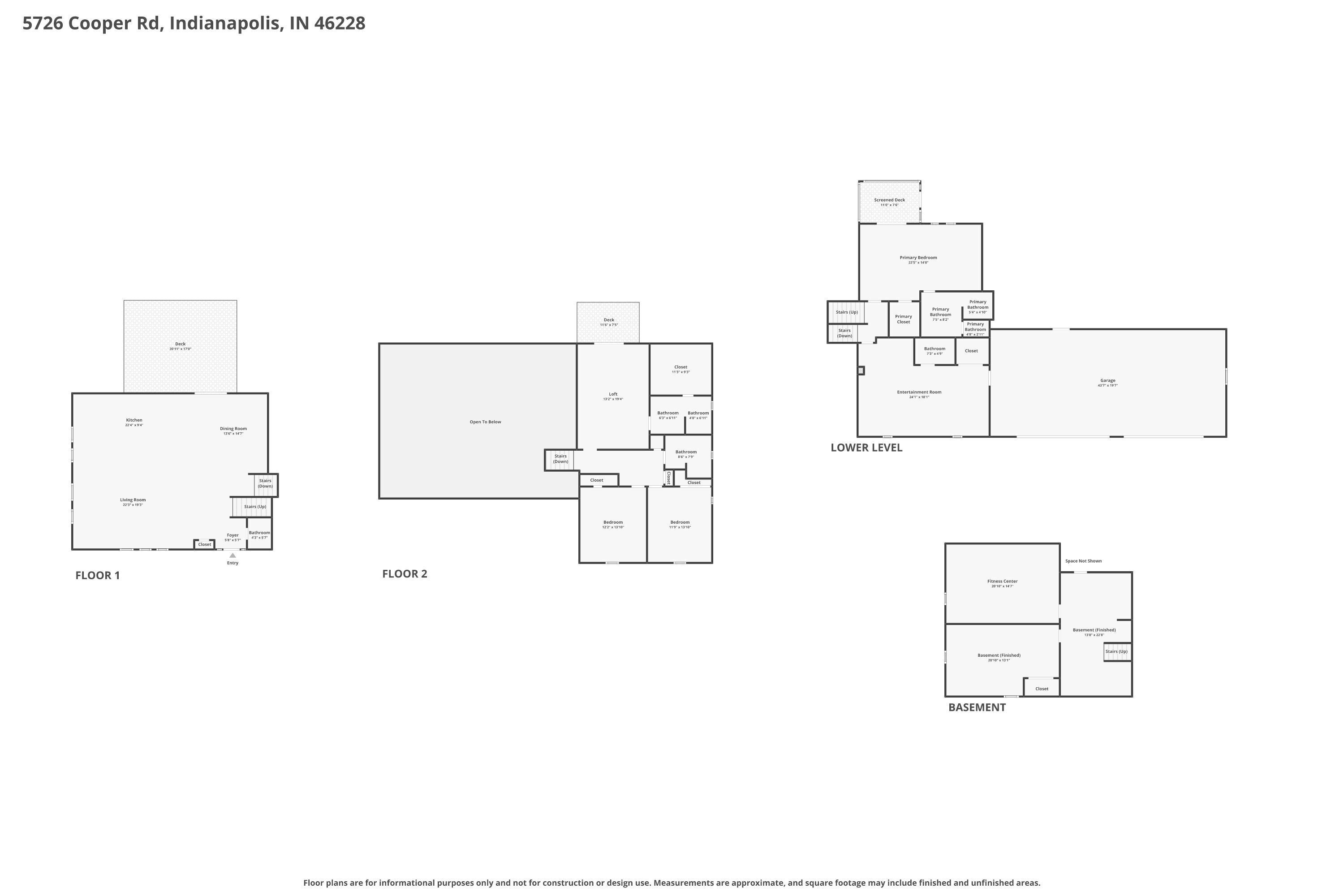 5726 Cooper Road Indianapolis, IN 46228 - Photo 65 of 65