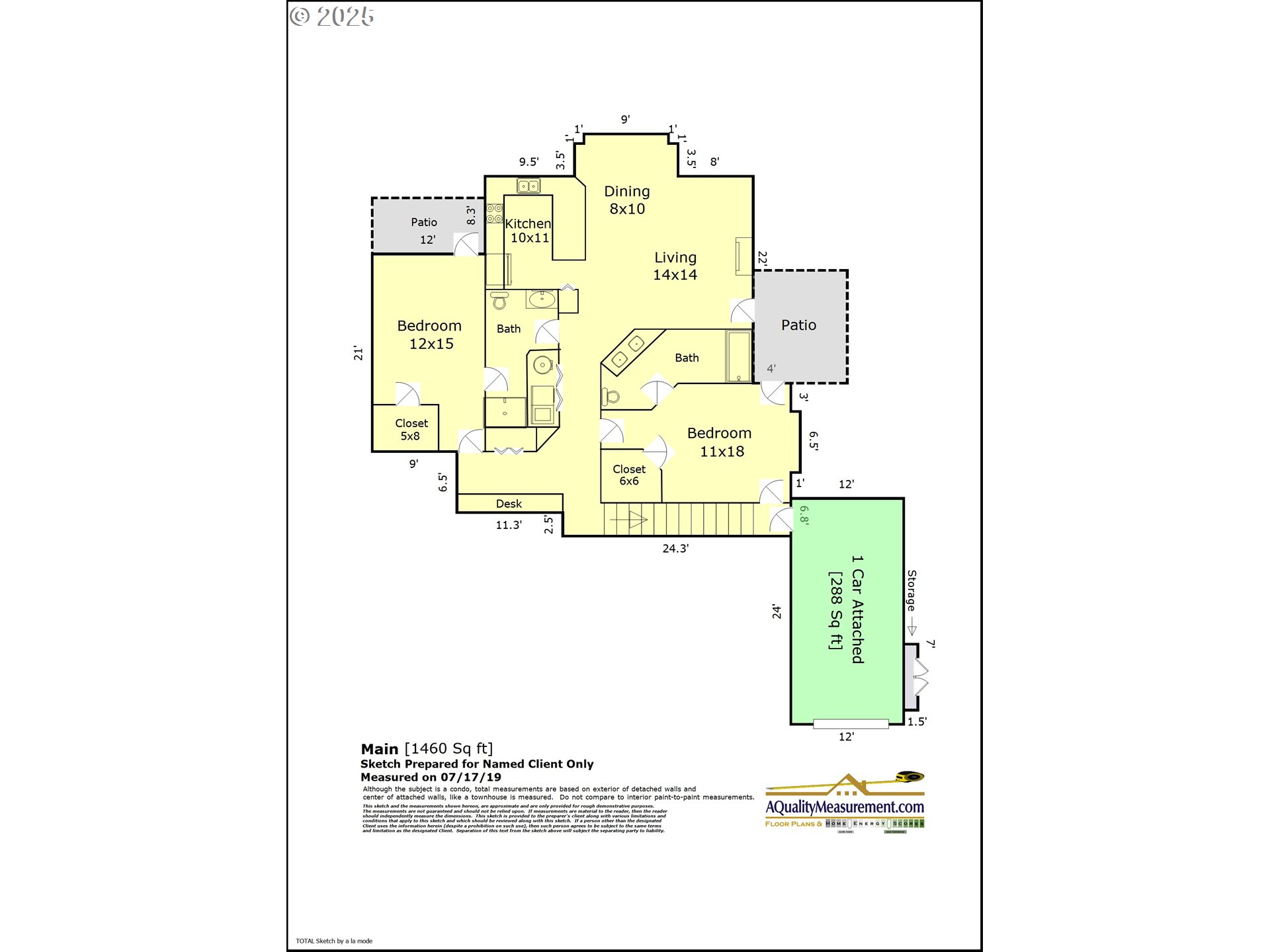 30406 Southwest Ruth Street, Unit 78 Wilsonville, OR 97070 - Photo 33 of 45 a picture of a floor plan