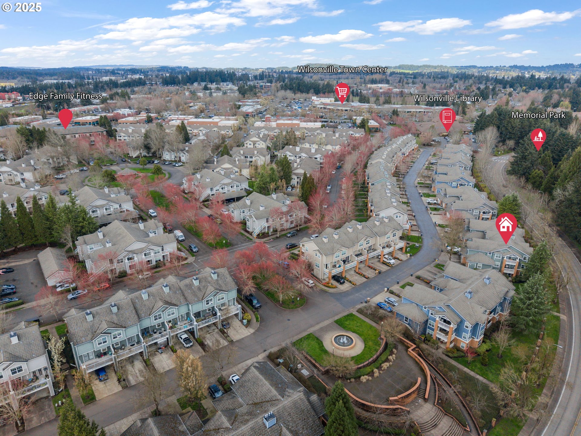 30406 Southwest Ruth Street, Unit 78 Wilsonville, OR 97070 - Photo 35 of 45 an aerial view of a city