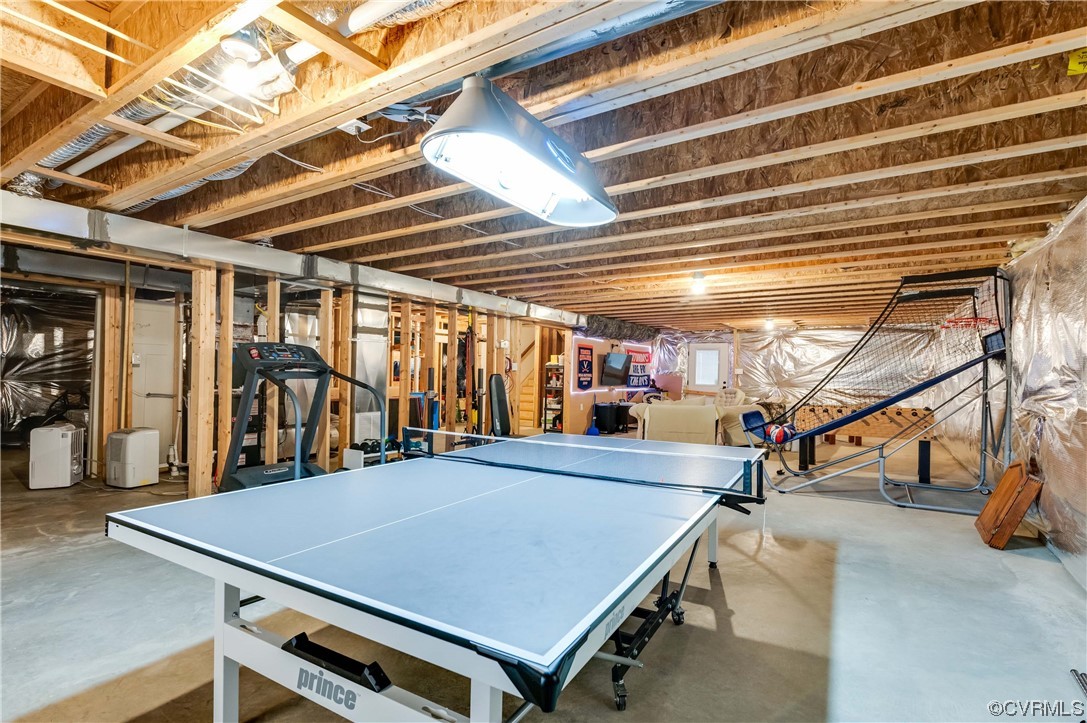 206 Running Cedar Lane Henrico, VA 23229 - Photo 29 of 33 a view of a room with gym equipment