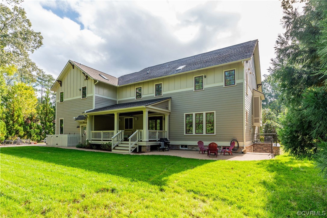 206 Running Cedar Lane Henrico, VA 23229 - Photo 31 of 33 a front view of house with yard