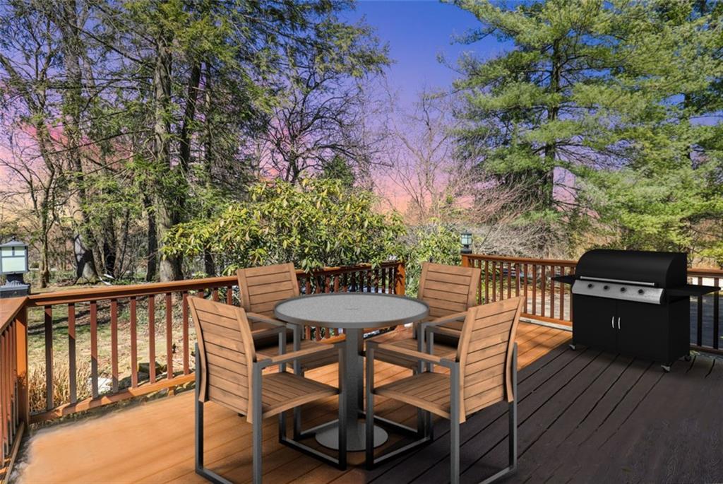 123 Lamar Road Pittsburgh, PA 15241 - Photo 23 of 25 Great deck for entertaining & enjoying the Pittsburgh Spring (I swear, Spring is coming)!