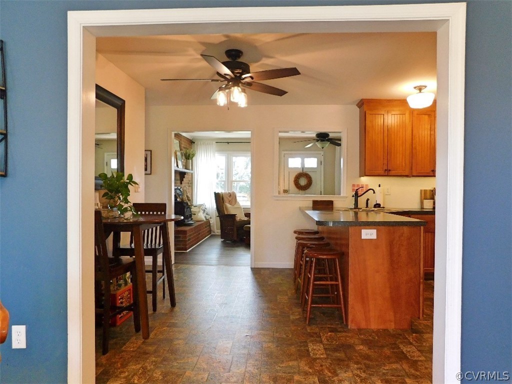 1926 Little Cub Road Pamplin, VA 23958 - Photo 8 of 32 a view of a livingroom kitchen and dining room