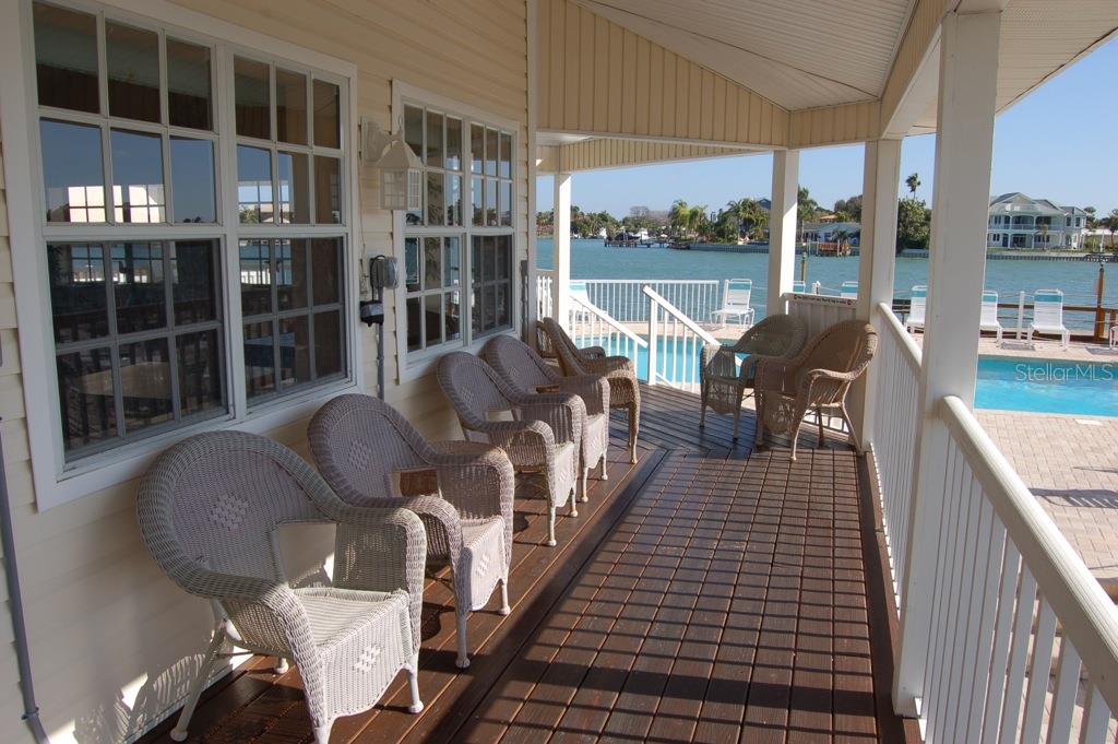 9357 Blind Pass Road, Unit 104 St. Pete Beach, FL 33706 - Photo 20 of 25 Club House with full kitchen flat screen and plenty of room for parties