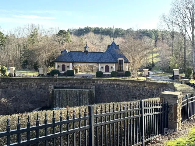 a view of pool with outdoor seating