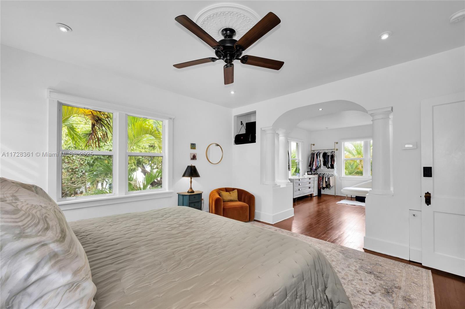 178 Northeast 45th Street Miami, FL 33137 - Photo 20 of 47 a bedroom with a bed and window