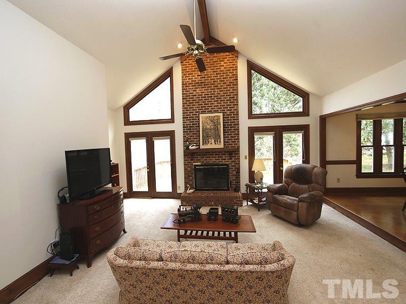 3017 Daventry Lane Raleigh, NC 27613 - Photo 3 of 17 Beautiful windows in this "Great Room" bring the outside in!