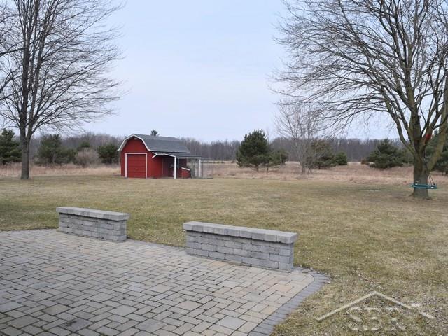 17100 Geddes Road Hemlock, MI 48626 - Photo 17 of 20 Backyard