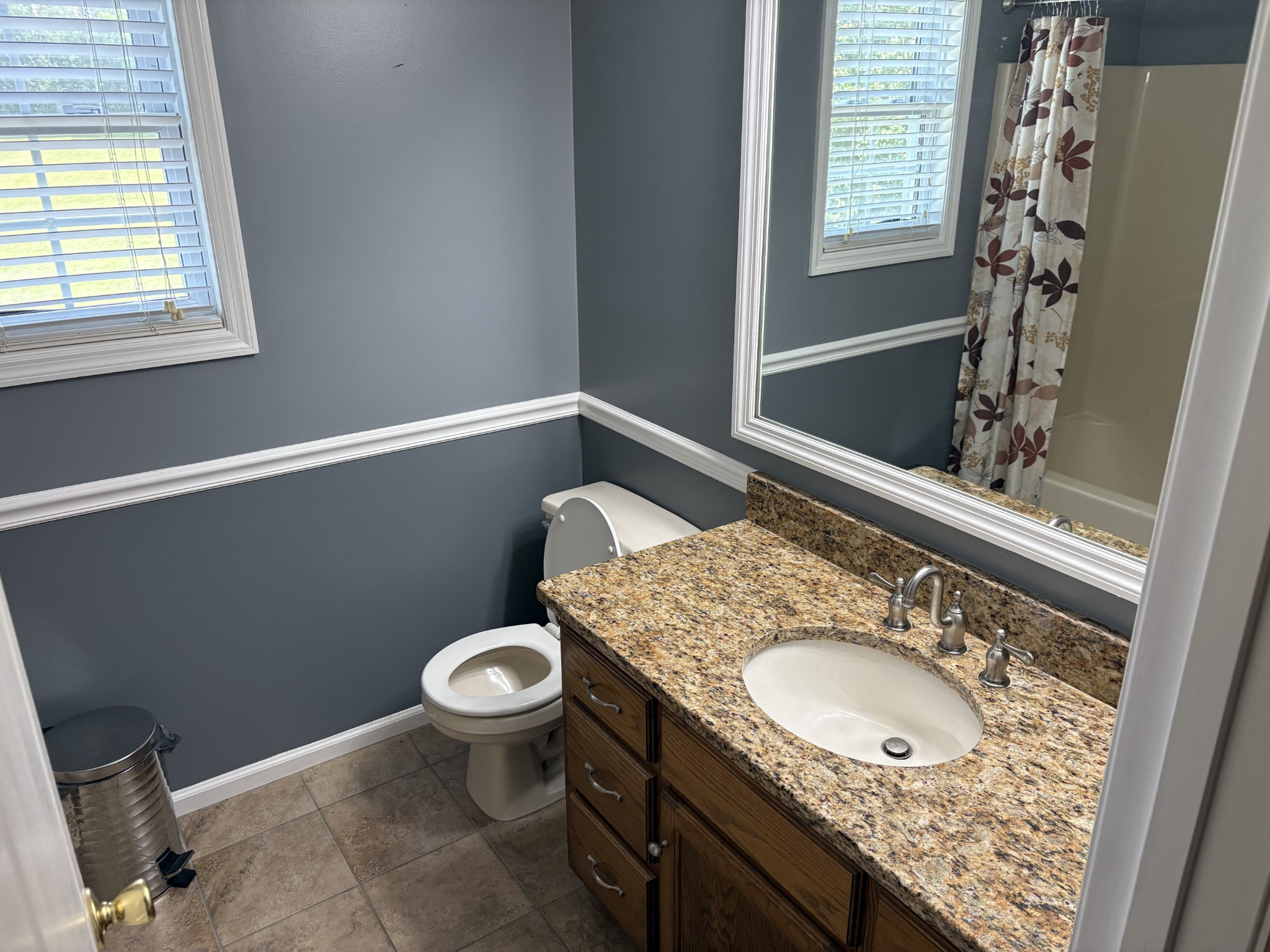 5234 Shellsford Road McMinnville, TN 37110 - Photo 42 of 59 a bathroom with a granite countertop sink and a mirror