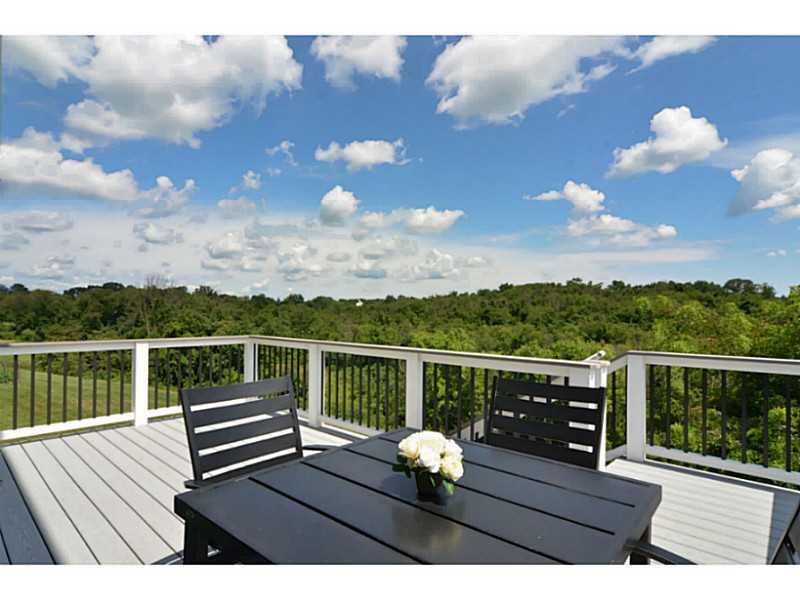 113 Walnut Drive McKees Rocks, PA 15136 - Photo 16 of 21 Patio/Deck. The maintenance free deck offers a great space to enjoy the fantastic view.