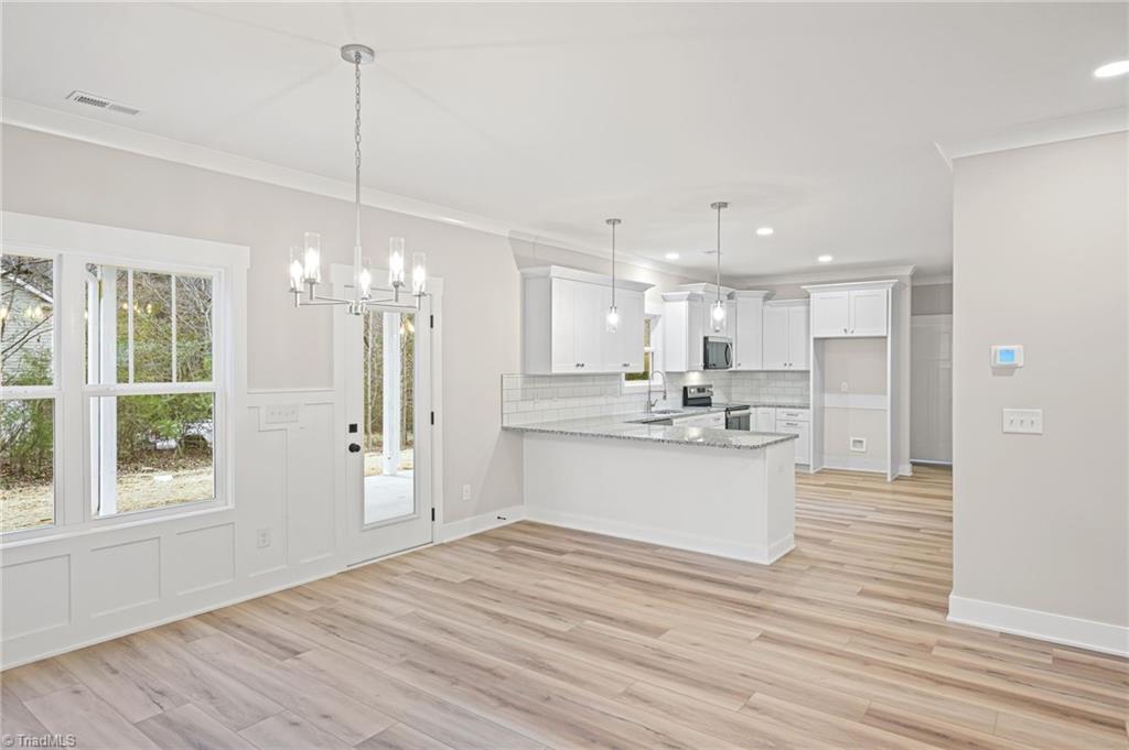 4308 Old Lexington Road Winston-Salem, NC 27107 - Photo 12 of 34 View to kitchen from dining area