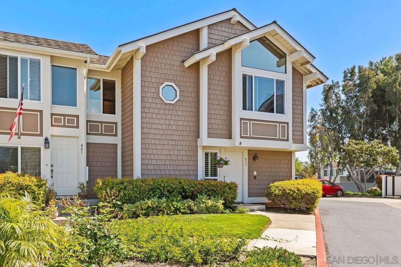 839 Mistletoe Lane Carlsbad, CA 92011 - Photo 35 of 50 a front view of a house with a yard