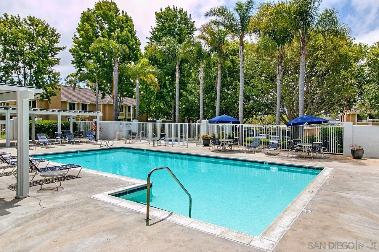 839 Mistletoe Lane Carlsbad, CA 92011 - Photo 50 of 50 a view of swimming pool with outdoor seating and a patio