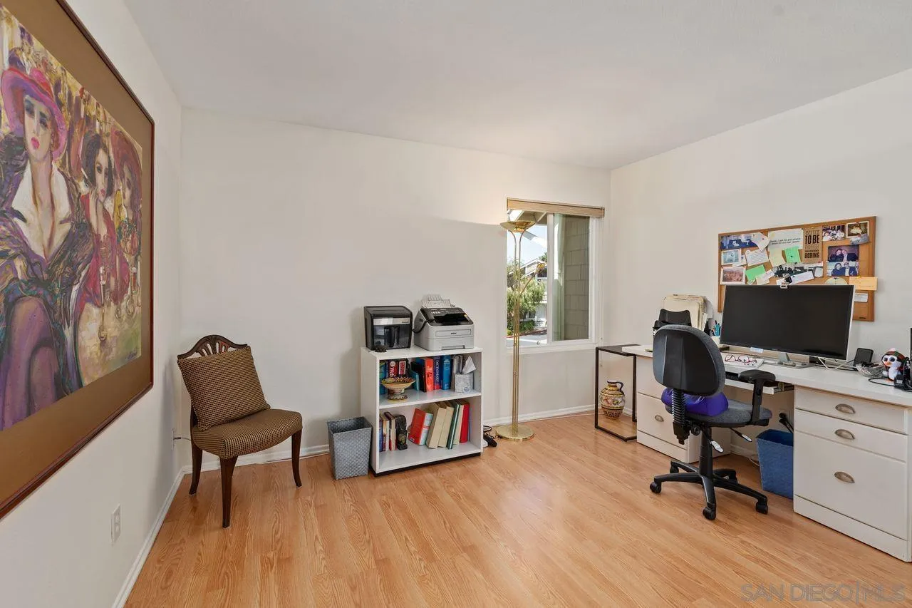 839 Mistletoe Lane Carlsbad, CA 92011 - Photo 9 of 50 a view of a workspace with furniture and a window