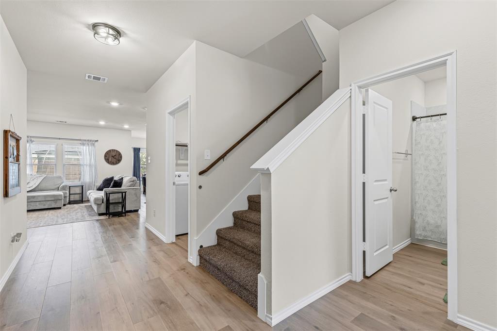 752 Amelia Court Pilot Point, TX 76258 - Photo 6 of 35 a living room with furniture and a wooden floor