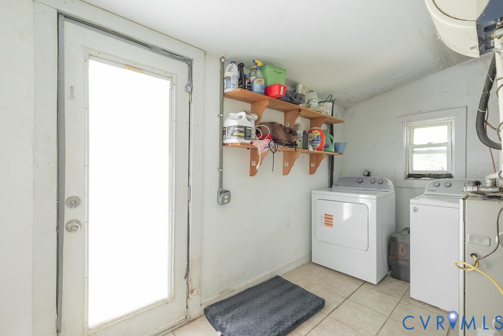 17033 North Telegraph Road Doswell, VA 23047 - Photo 8 of 12 a view of storage and utility room with washer and dryer
