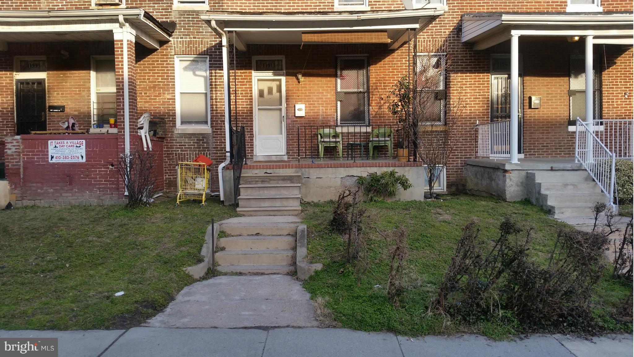 1531 Appleton Street Baltimore, MD 21217 - Photo 1 of 12 Exterior (Front)