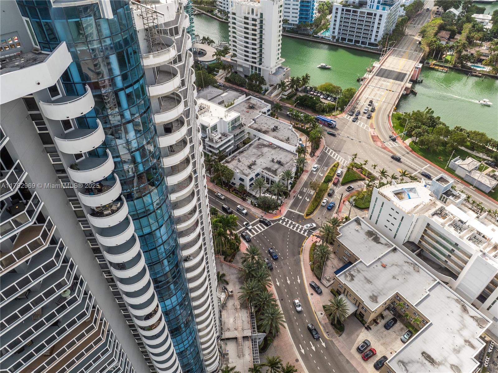 6301 Collins Avenue, Unit 1708 Miami Beach, FL 33141 - Photo 2 of 43 an aerial view of houses with outdoor space