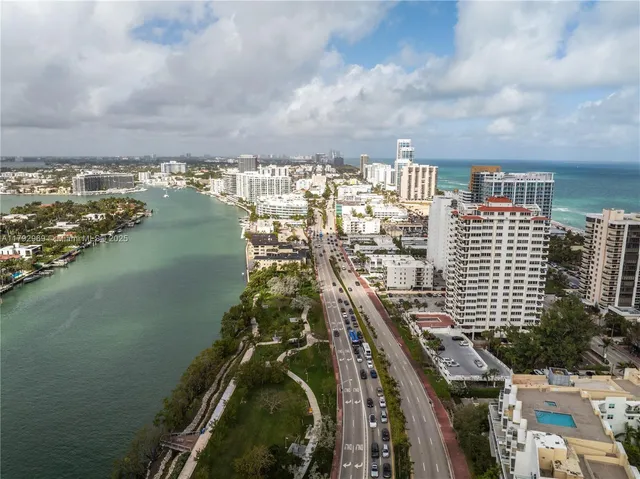 a view of a city with tall buildings