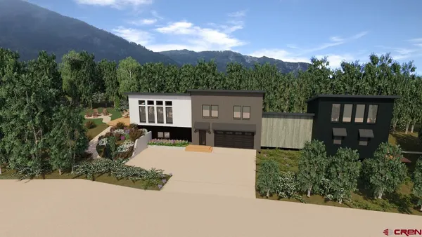 a view of a house with outdoor space